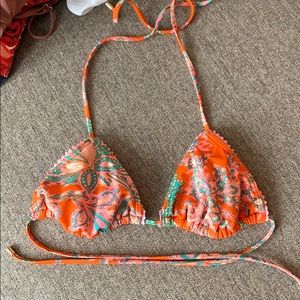 Billabong - Paisley triangle swim top